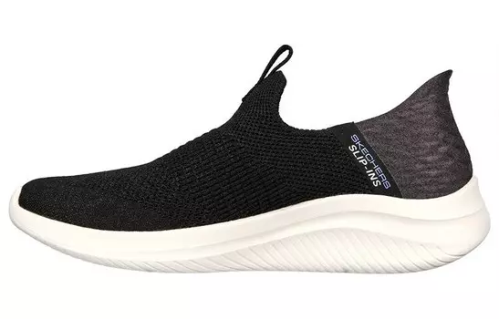 Кроссовки Ultra Flex 3.0 Lifestyle женские с низким верхом черного цвета Skechers