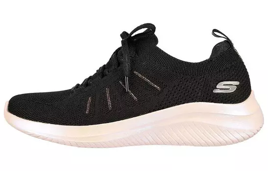 Кроссовки Ultra Flex 3.0 Lifestyle женские с низким верхом, черные/белые Skechers