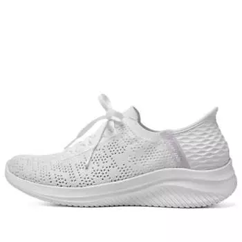 Кроссовки ultra flex 3.0 slip-ins 'white' Skechers, белый