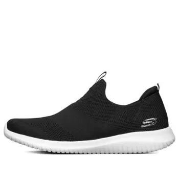 Кроссовки ultra flex slip-ons black Skechers, черный