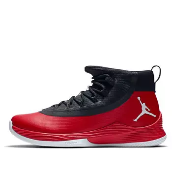 Кроссовки ultra fly 2 актуальные красные Air Jordan, красный