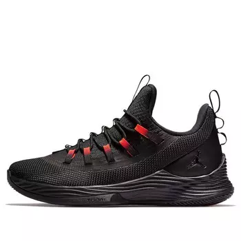 Кроссовки ultra.fly 2 низкие Air Jordan, черный