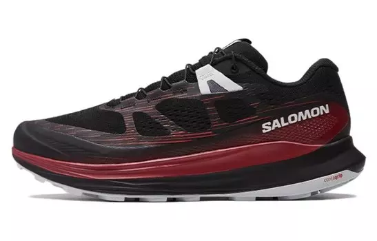 Кроссовки Ultra Glide 2 мужские низкие черные/красные Salomon