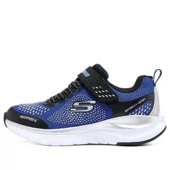 Кроссовки ultra groove 'blue black' Skechers, синий