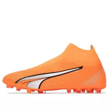 Кроссовки ultra match + ll mg 'ultra orange' Puma, голубой
