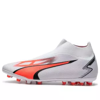 Кроссовки ultra match + ll mg 'white red' Puma, белый