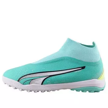 Кроссовки ultra match+ ll tt football boots 'aqua green' Puma, зеленый
