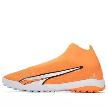 Кроссовки ultra match + ll tt 'ultra orange' Puma, белый