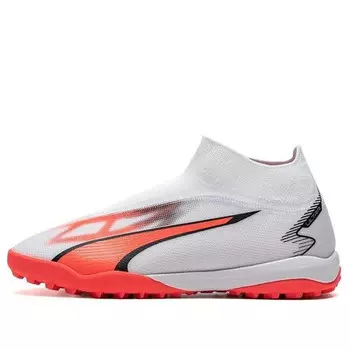 Кроссовки ultra match + ll tt 'white red' Puma, белый