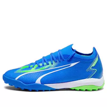 Кроссовки ultra match tt 'blue green' Puma, синий
