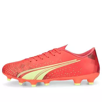 Кроссовки ultra play fg ag 'fiery coral' Puma, красный