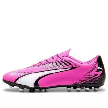 Кроссовки ultra play mg football boots 'pink white black' Puma, розовый