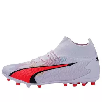 Кроссовки ultra pro mg 'white black fire orchid' Puma, черный