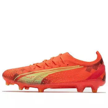 Кроссовки ultra ultimate fg ag 'fearless pack' Puma, красный