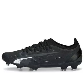 Кроссовки ultra ultimate fg ag 'supercharge pack - black' Puma, черный