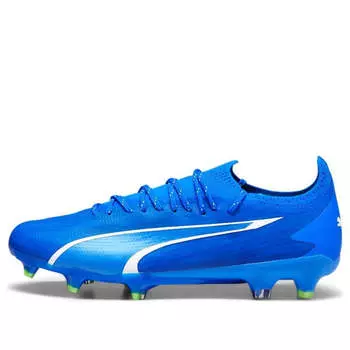 Кроссовки ultra ultimate fg ag 'ultra blue green' Puma, синий