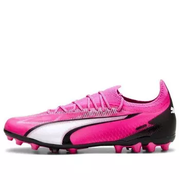 Кроссовки ultra ultimate mg football shoes 'pink white' Puma, розовый