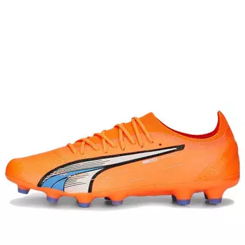 Кроссовки ultra ultimate soccer cleats 'orange white' Puma, оранжевый