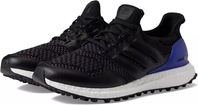 Кроссовки Ultraboost Golf Shoes adidas, цвет Core Black/Core Black/Lucid Blue