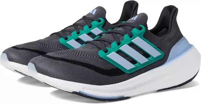 Кроссовки Ultraboost Light adidas, цвет Carbon/Blue Dawn/Court Green