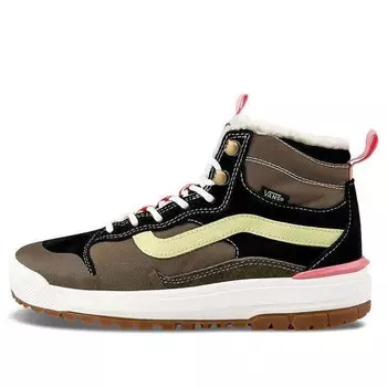 Кроссовки ultrarange exo hi mte 'black brown' Vans, черный