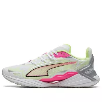 Кроссовки ultraride 'white luminous yellow' Puma, белый