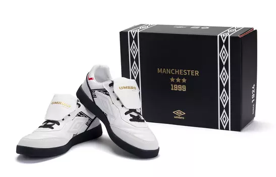 Кроссовки umbro Speciali Skateboarding Shoes Women's Low-top umbro White / Cherry Red, красный