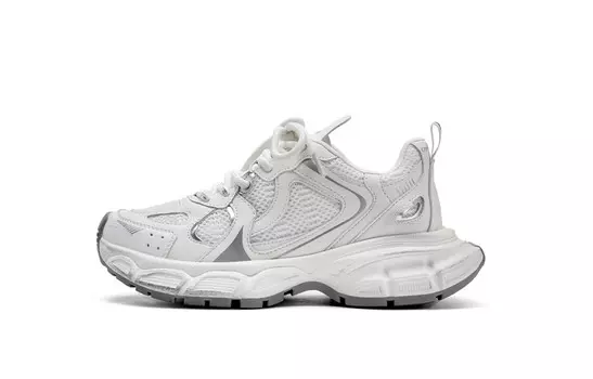 Кроссовки UNCLEWEN Chunky Sneakers Women's Low-top, серый