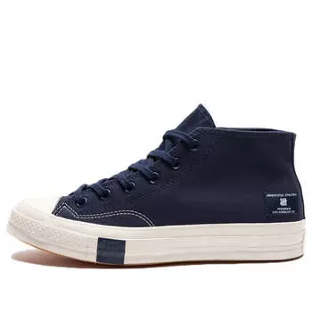 Кроссовки undefeated x chuck 70 mid 'black iris' Converse, синий