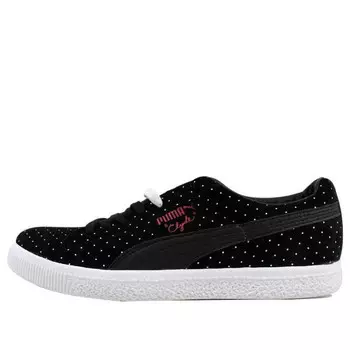 Кроссовки undefeated x clyde 'micro dot' Puma, черный