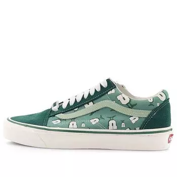 Кроссовки undefeated x og old skool lx 'u-man bistro - green' Vans, зеленый