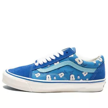 Кроссовки undefeated x og old skool lx 'u-man bistro - blue lolite' Vans, синий
