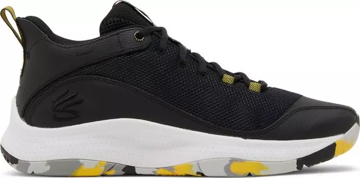 Кроссовки Under Armour 3Z5 Curry Black White, черный