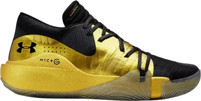 Кроссовки Under Armour Anatomix Spawn Low Metallic Gold, золотой