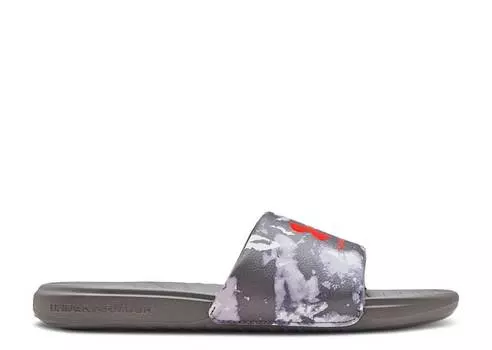 Кроссовки Under Armour ANSA GRAPHIC SLIDE 'CONCRETE WHITE',