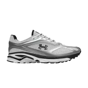 Кроссовки Under Armour Apparition Metallic Silver Black, серебряный