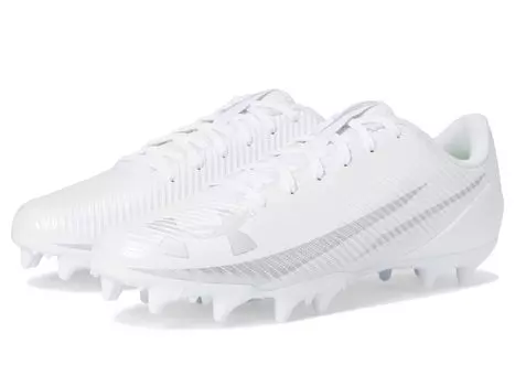 Кроссовки Under Armour Blur Select Football Cleats, цвет White/Metallic Silver/Metallic Silver