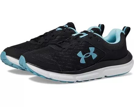 Кроссовки Under Armour Charged Assert 10, цвет Black/Still Water/Halo Gray