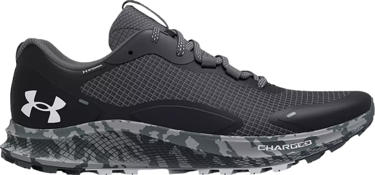 Кроссовки Under Armour Charged Bandit Trail 2 Black Pitch Grey Camo, черный