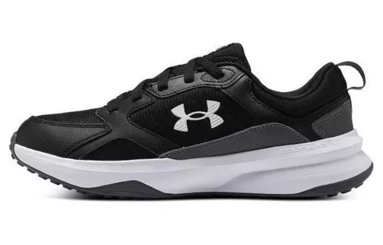 Кроссовки Under Armour Charged Edge Training Shoes Men Low-top Black/White, черный/белый