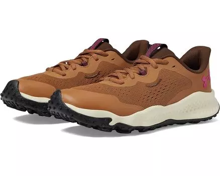 Кроссовки Under Armour Charged Maven Trail, цвет Tundra/Cleveland Brown/Astro Pink