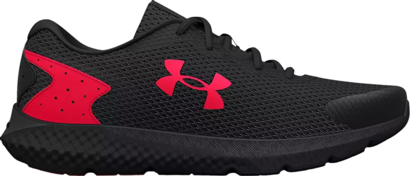 Кроссовки Under Armour Charged Rogue 3 Black Reflective, черный