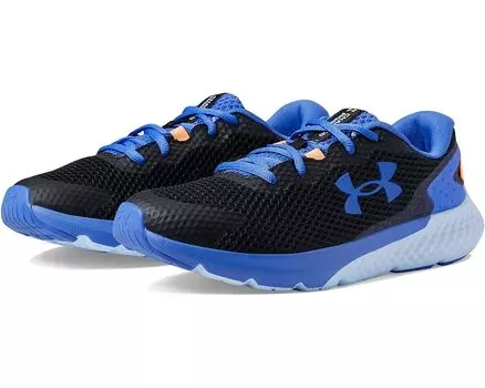Кроссовки Under Armour Charged Rogue 3, цвет Black/Oxford Blue/Brilliant Violet