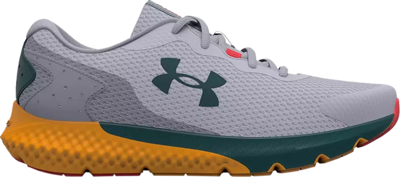 Кроссовки Under Armour Charged Rogue 3 GS Grey Cruise Gold, серый