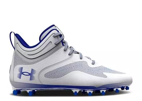 Кроссовки Under Armour COMMAND MC MID 'WHITE ROYAL', белый