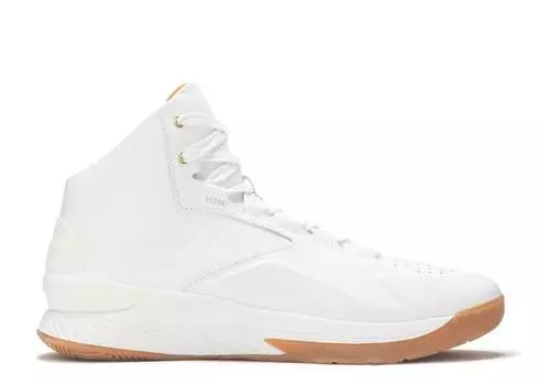 Кроссовки Under Armour CURRY 1 LUX MID LEATHER 'WHITE GUM',