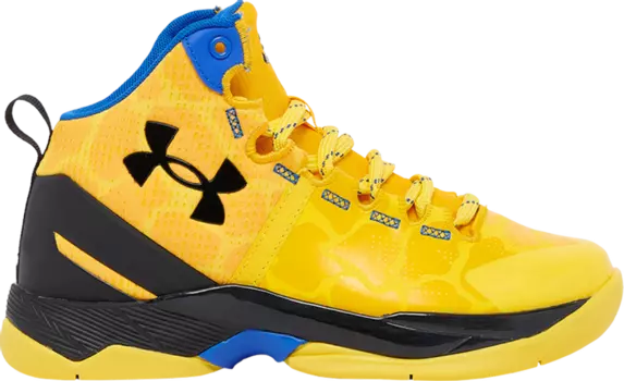 Кроссовки Under Armour Curry 2 Retro PS Double Bang, желтый