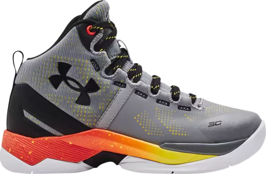 Кроссовки Under Armour Curry 2 Retro PS Iron Sharpens Iron 2022, серый