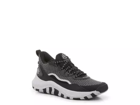 Кроссовки Under Armour Curry 327 — детские, черные/серые