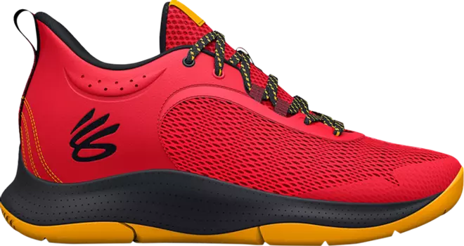 Кроссовки Under Armour Curry 3Z6 Bolt Red Black, красный